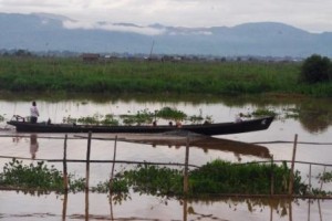 Inle Lake from our Hotel