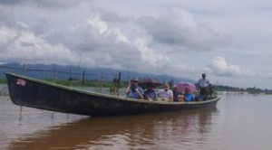 Inle Lake one of our boats