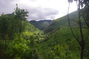 Hike to a mountain village